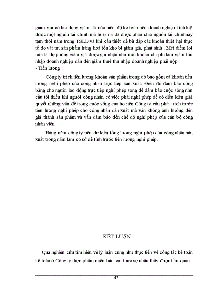 image for page Tổ chức kế toán ở Công ty thực phẩm miền bắc