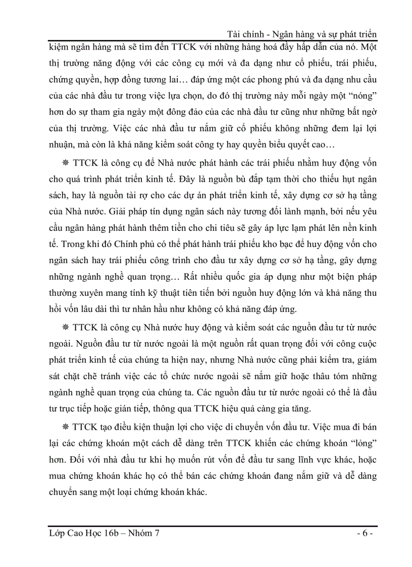 image for page Sự phát triển của thị trường chứng khoán và ảnh hưởng của nó đến tăng trưởng kinh tế Việt Nam