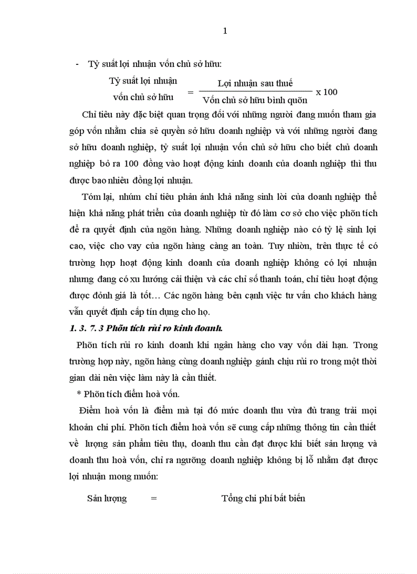 image for page Hoàn thiện công tác phân tích tài chính doanh nghiệp phục vụ cho hoạt động tín dụng tại Ngân hàng nông nghiệp và phát triển nông thôn Bắc Hà Nội