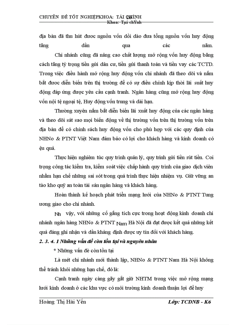 image for page Tăng cường huy động vốn tại NHNo & PTNT Nam Hà Nội