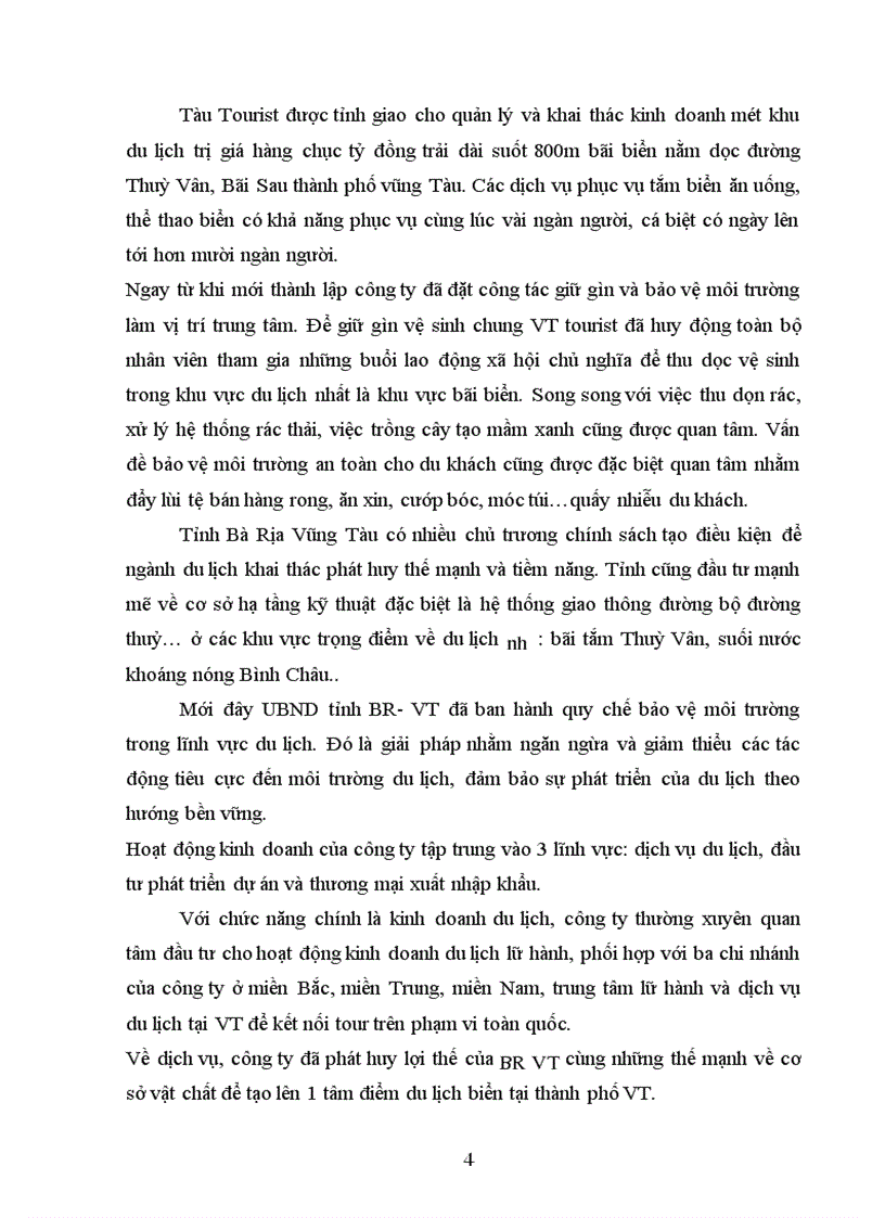 image for page Phân tích SWOT của công ty du lịch Bà Rịa – Vũng Tàu.