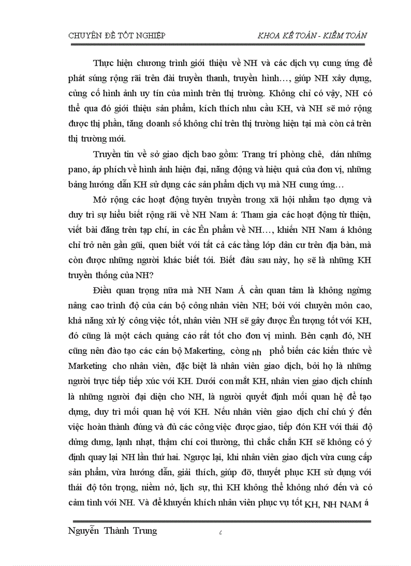 image for page Thực trạng và giải pháp nhằm nâng cao hiệu quả nghiệp vụ huy động vốn tại sở giao dịch-thăng long Nhtm cp nam á