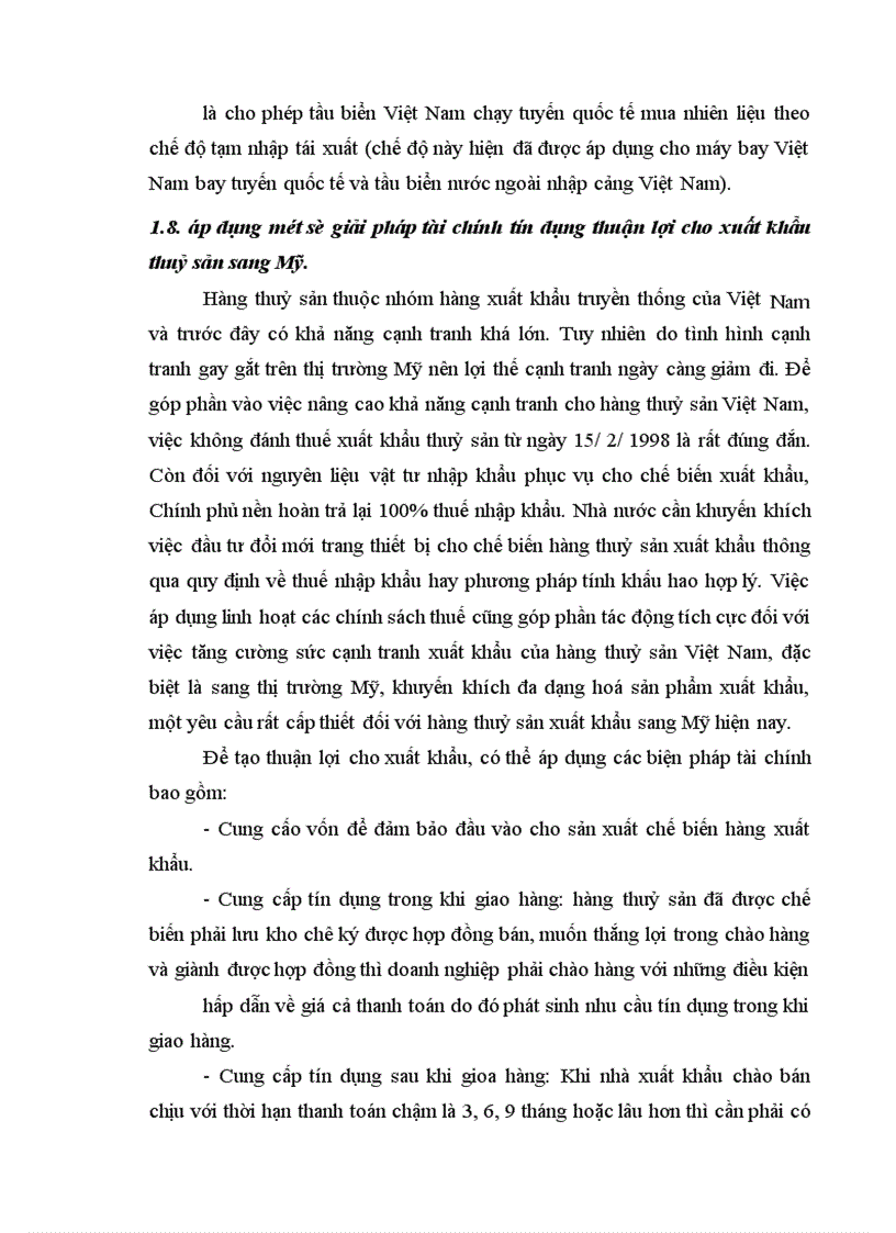 image for page Một số giải pháp nhằm đẩy mạnh xuất khẩu thuỷ sản của Việt Nam sang Mỹ từ nay đến năm nay đến năm 2005