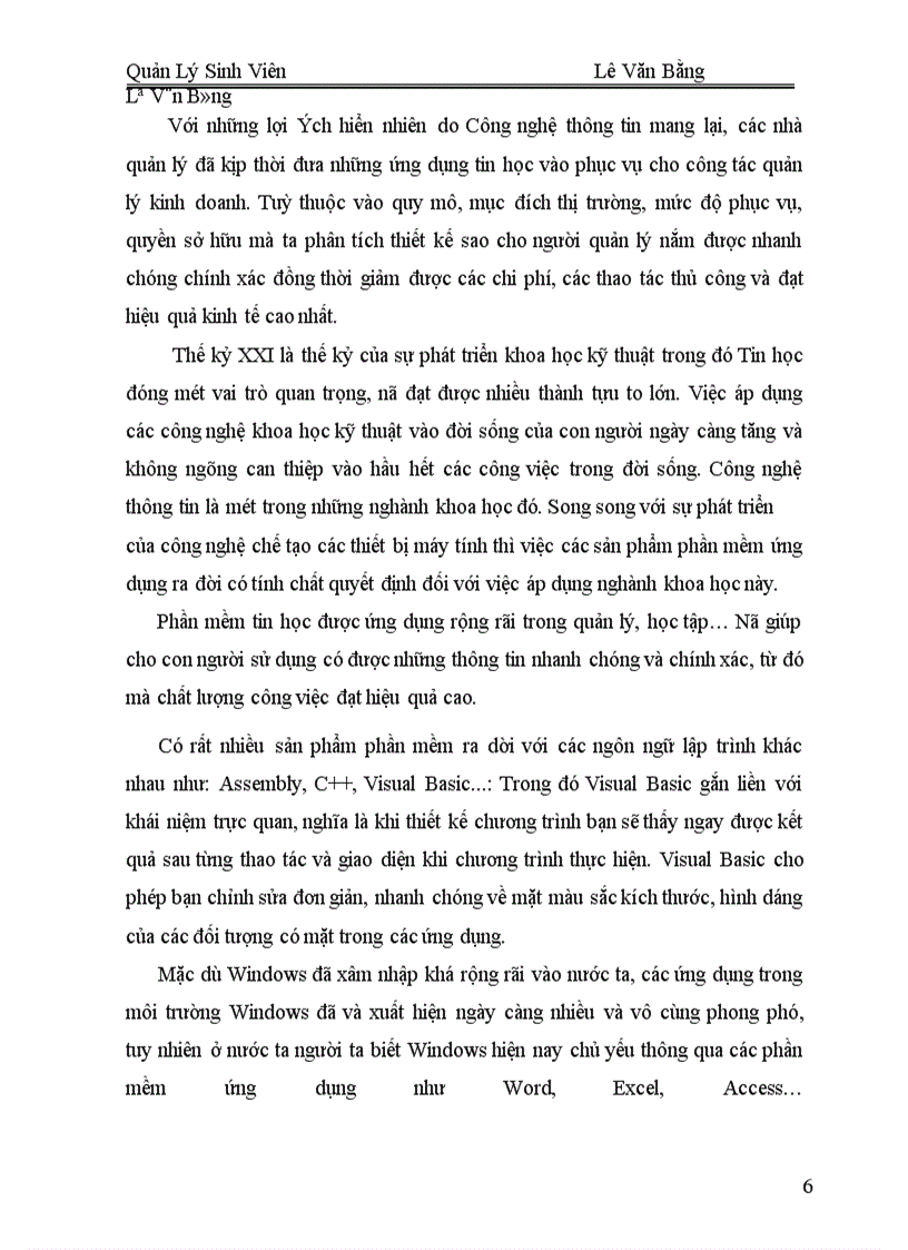 image for page Quản lý sinh viên