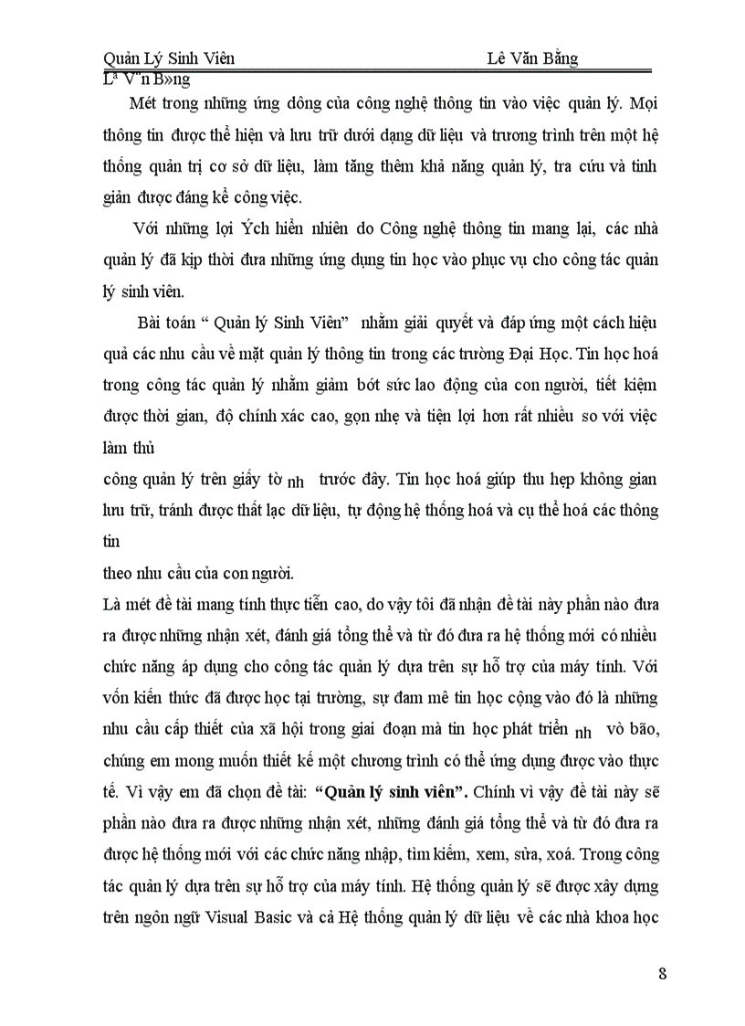 image for page Quản lý sinh viên