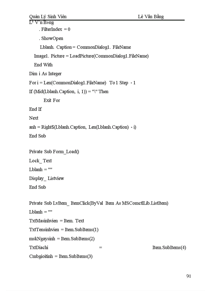 image for page Quản lý sinh viên