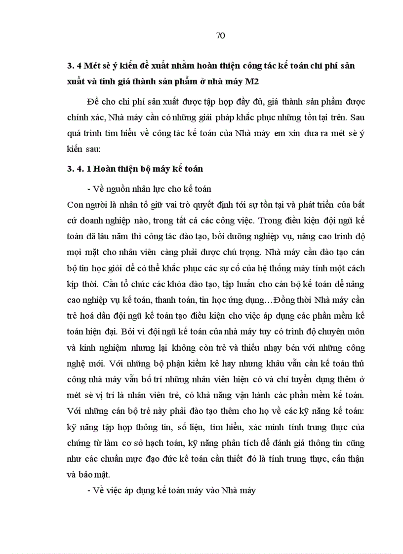 image for page Hoàn thiện công tác kế toán chi phí sản xuất và tính giá thành sản phẩm tại nhà máy M2