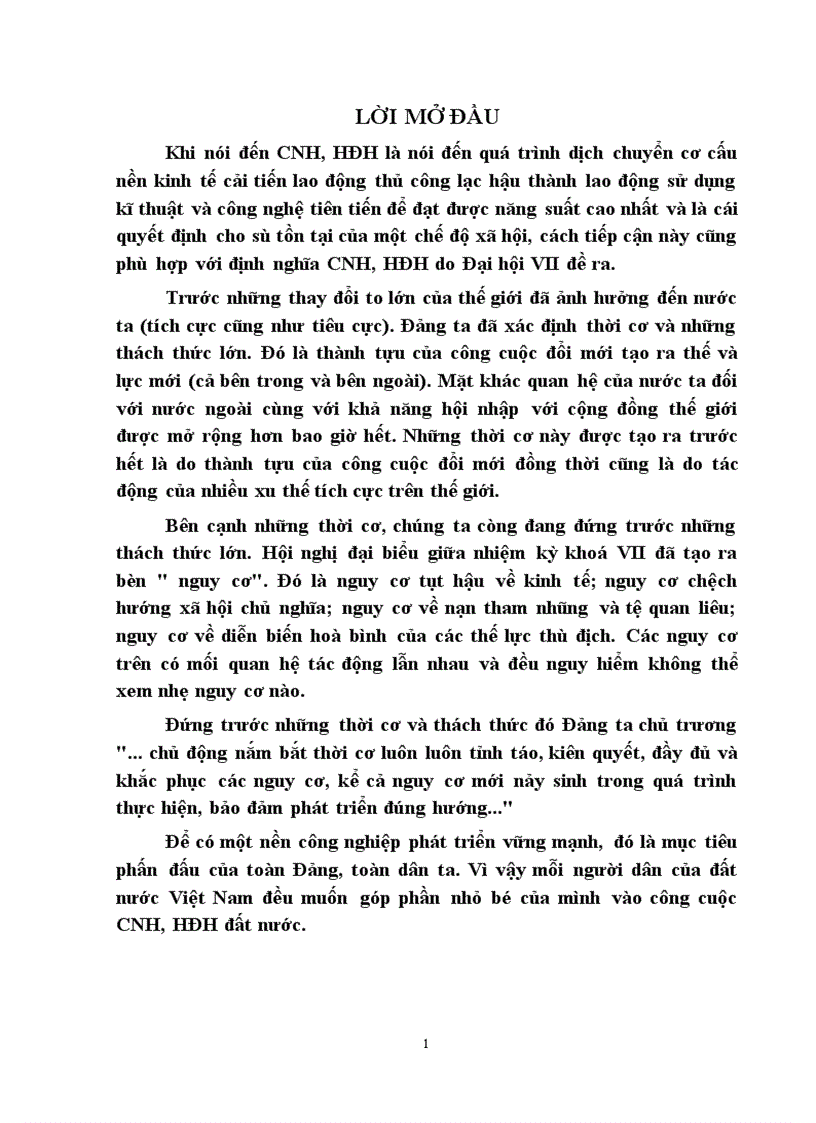 image for page Sự nghiệp CNH-HĐH đất nước