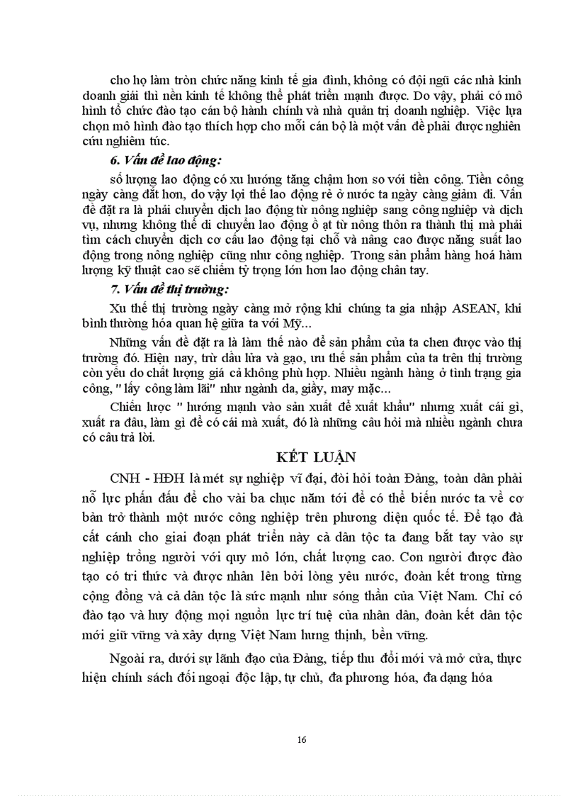 image for page Sự nghiệp CNH-HĐH đất nước