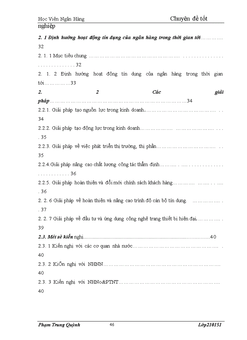 image for page Giải pháp nâng cao chất lượng phân tích tài chính trong hoạt động tín dụng đối với doanh nghiệp vừa và nhỏ tại Ngân hàng nông nghiệp và phát triển nông thôn chi nhánh Huyện Kiến Xương _ Tỉnh Thái Bình