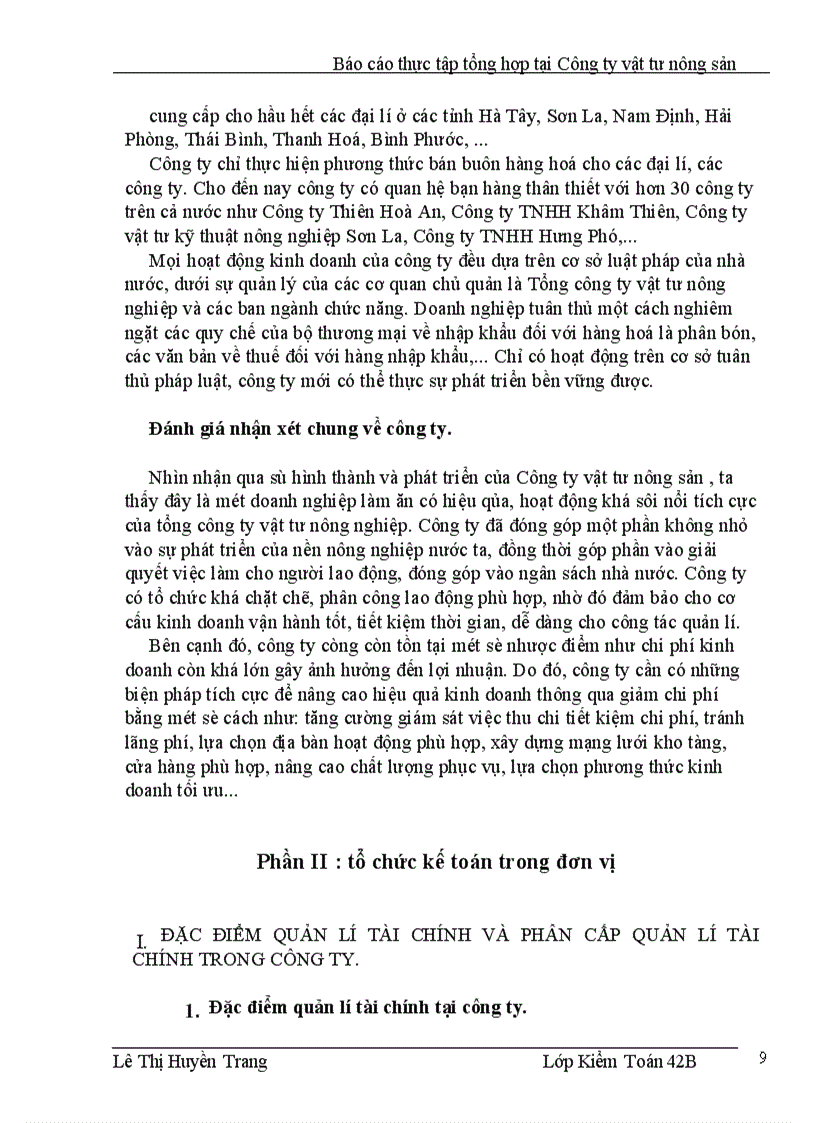 image for page Thực tập tổng hợp tại Công ty vật tư nông sản