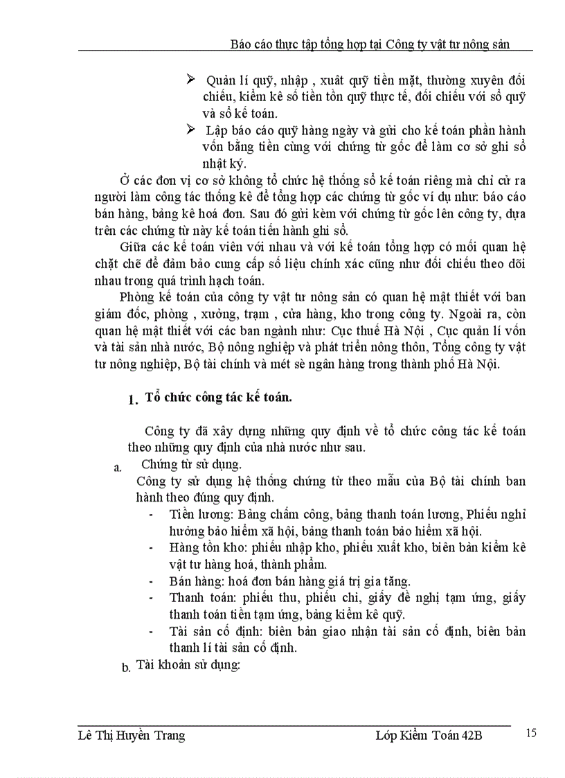 image for page Thực tập tổng hợp tại Công ty vật tư nông sản