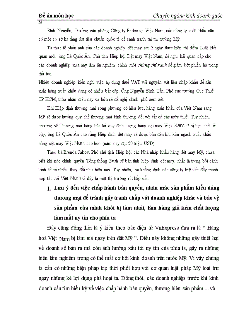 image for page Tìm hiểu thị trường Mỹ và một số gợi ý đối với các doanh nghiệp xuất khẩu của Việt Nam