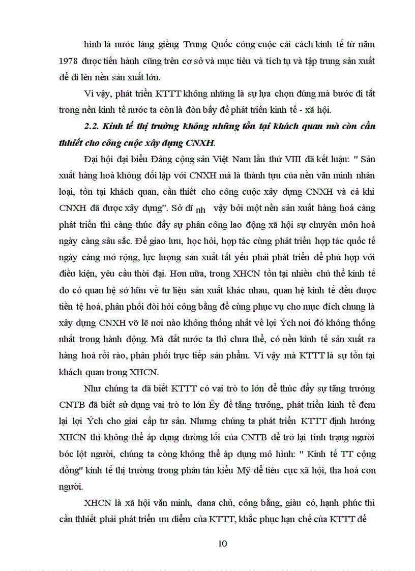 image for page Mô hình kinh tế thị trường định hướng xã hội chủ nghĩa.