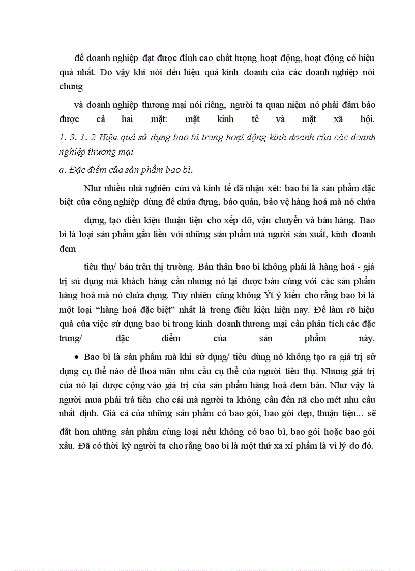 image for page Một số giải pháp nhằm nâng cao hiệu quả sử dụng bao bì trong hoạt động kinh doanh ở các doanh nghiệp thương mại nhà nước
