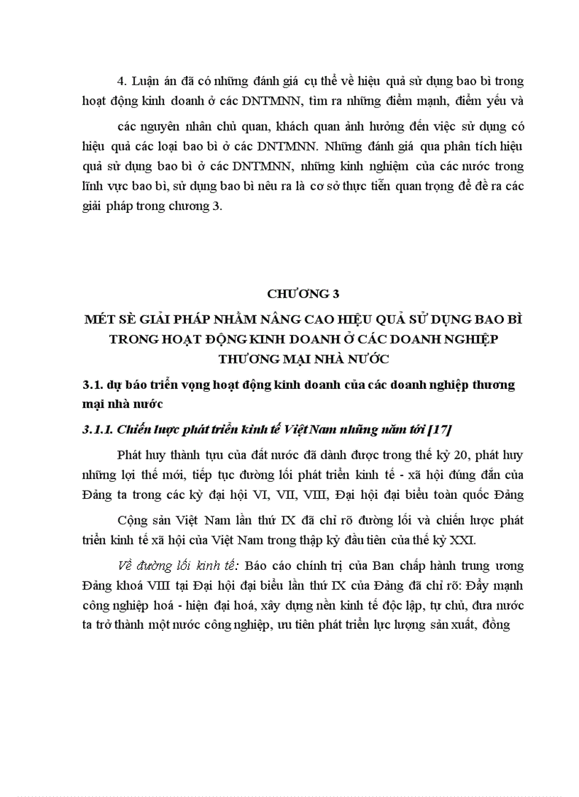 image for page Một số giải pháp nhằm nâng cao hiệu quả sử dụng bao bì trong hoạt động kinh doanh ở các doanh nghiệp thương mại nhà nước