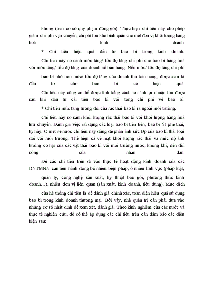 image for page Một số giải pháp nhằm nâng cao hiệu quả sử dụng bao bì trong hoạt động kinh doanh ở các doanh nghiệp thương mại nhà nước