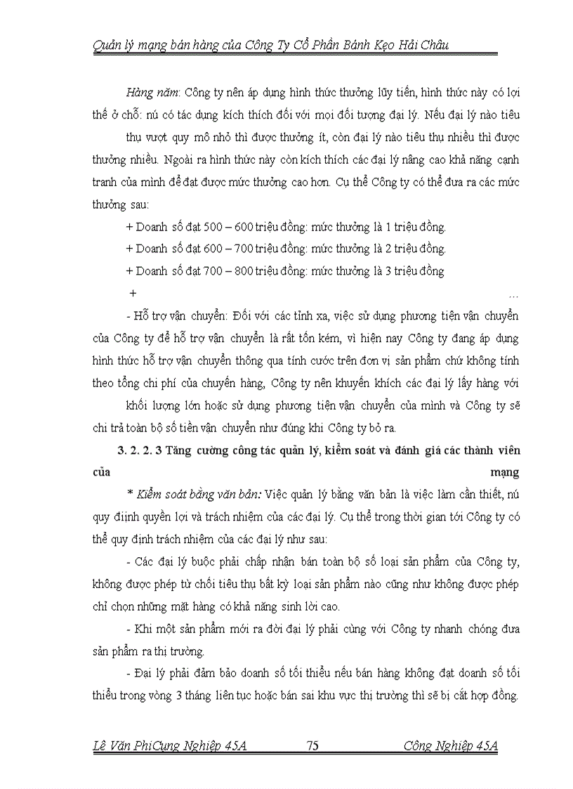 image for page Quản lý mạng bán hàng của Công Ty Cổ Phần bánh Kẹo Hải Châu