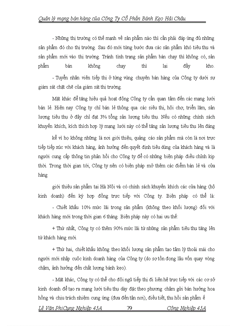 image for page Quản lý mạng bán hàng của Công Ty Cổ Phần bánh Kẹo Hải Châu