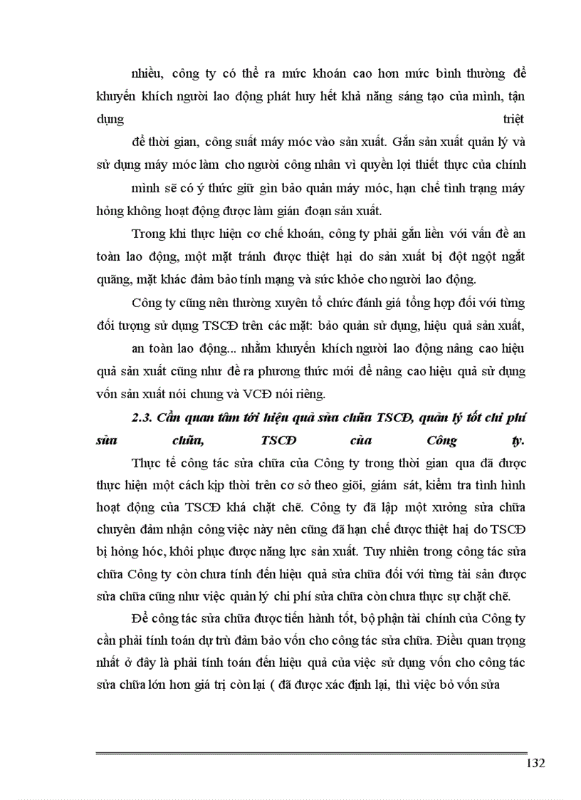 image for page Những phương hướng và biện pháp nâng cao hiệu quả sử dụng vốn cố định ở Công ty In tài chính