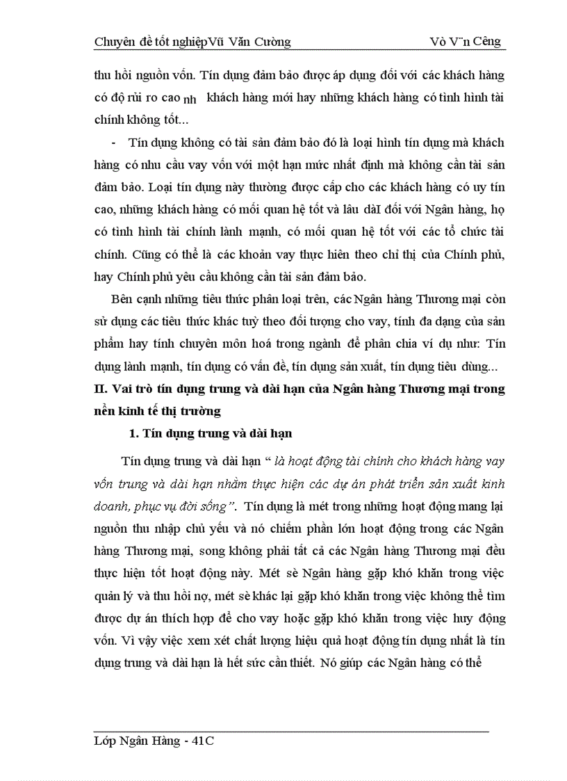 image for page Giải pháp nâng cao chất lượng tín dụng trung và dài hạn tại Ngân Hàng Nông nghiệp và Phát triển nông thôn Hà Nội