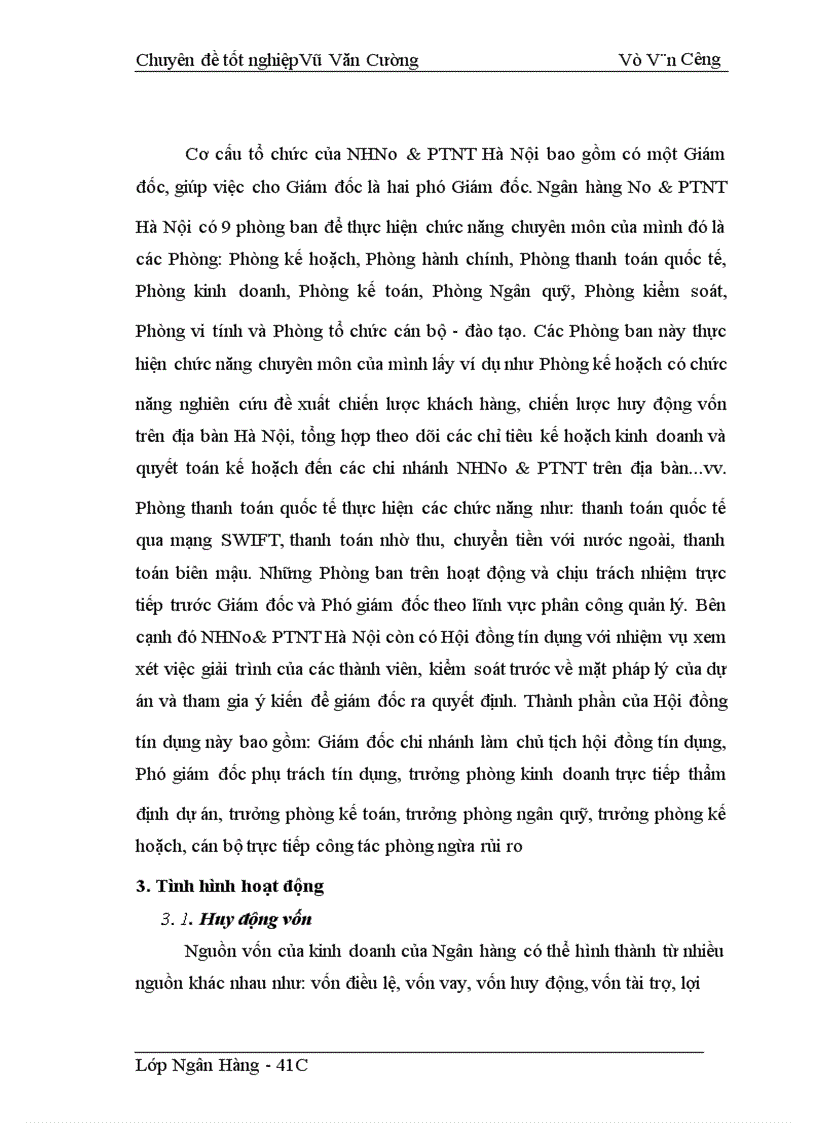 image for page Giải pháp nâng cao chất lượng tín dụng trung và dài hạn tại Ngân Hàng Nông nghiệp và Phát triển nông thôn Hà Nội