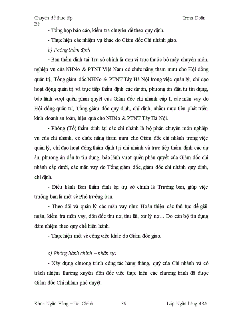 image for page Giải pháp nâng cao chất lượng tín dụng đối với các doanh nghiệp vừa và nhỏ tại Chi nhánh Ngân Hàng Nông nghiệp và Phát triển nông thôn Tây Hà Nội