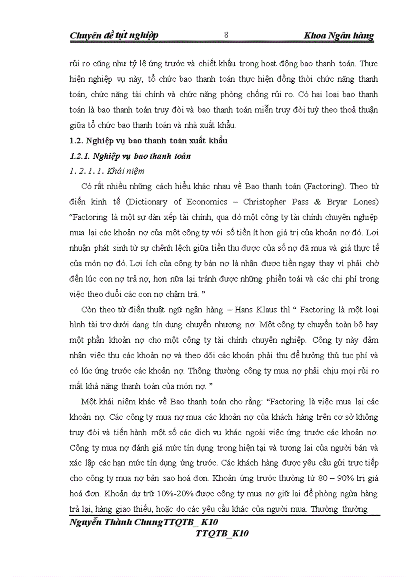 image for page Phát triển nghiệp vụ bao thanh toán xuất khẩu tại ngân hàng thương mại cổ phần xuất nhập khẩu Việt Nam - chi nhánh Eximbank Hà Nội