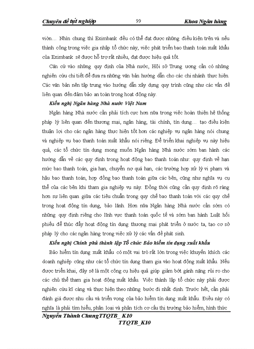 image for page Phát triển nghiệp vụ bao thanh toán xuất khẩu tại ngân hàng thương mại cổ phần xuất nhập khẩu Việt Nam - chi nhánh Eximbank Hà Nội