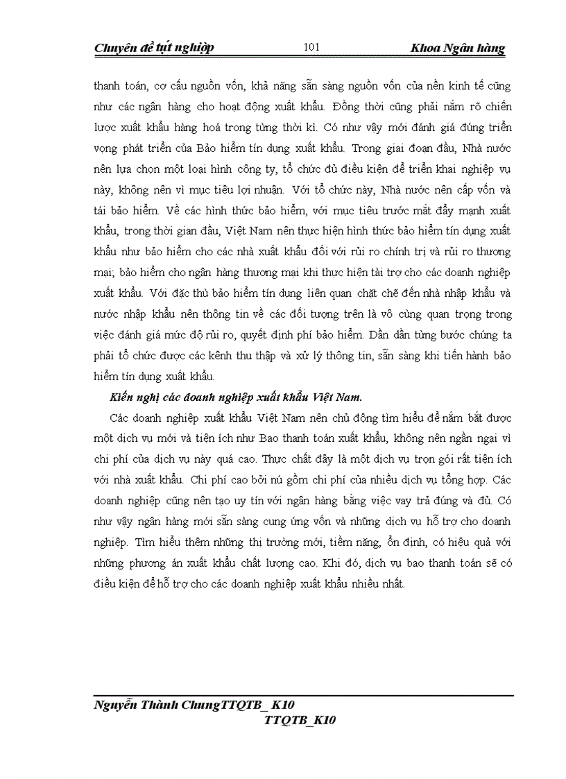 image for page Phát triển nghiệp vụ bao thanh toán xuất khẩu tại ngân hàng thương mại cổ phần xuất nhập khẩu Việt Nam - chi nhánh Eximbank Hà Nội
