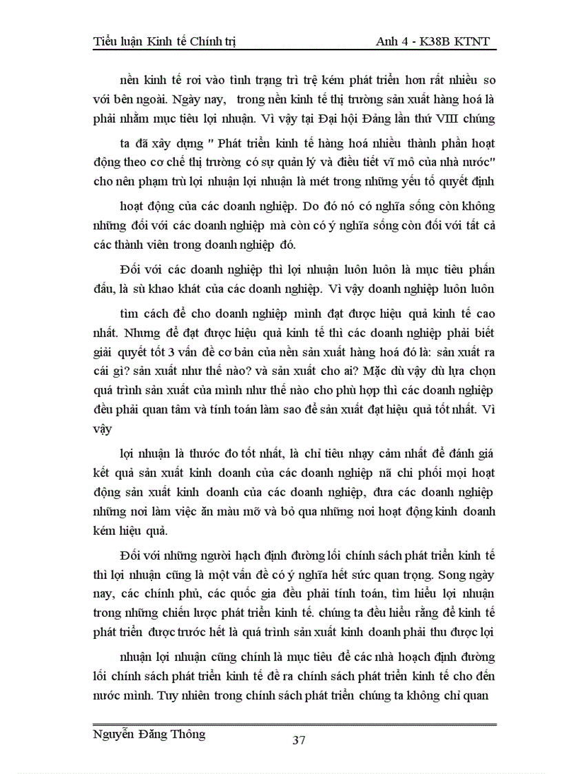 image for page Nguồn gốc, bản chất của lợi nhuận trong nền kinh tế thị trường