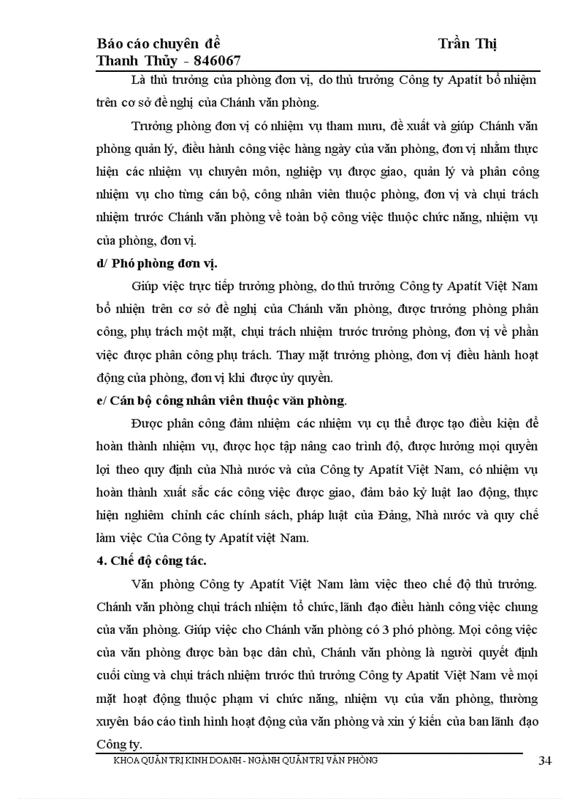 image for page Một số ý kiến nhằm nâng cao chất lượng công tác văn phòng ở Công ty Apatít Việt Nam