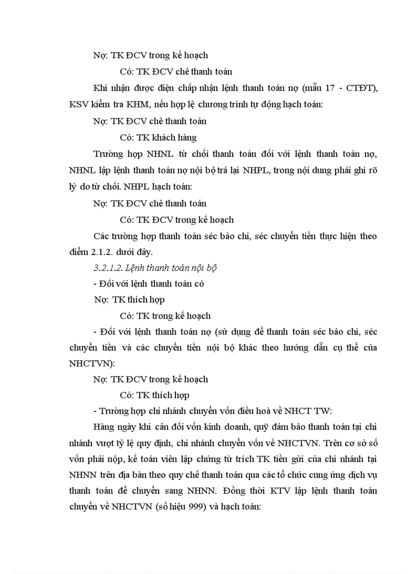 image for page Một số giải pháp nhằm nâng cao chất lượng công tác thanh toán điện tử tại ngân hàng công thương Hai Bà Trưng
