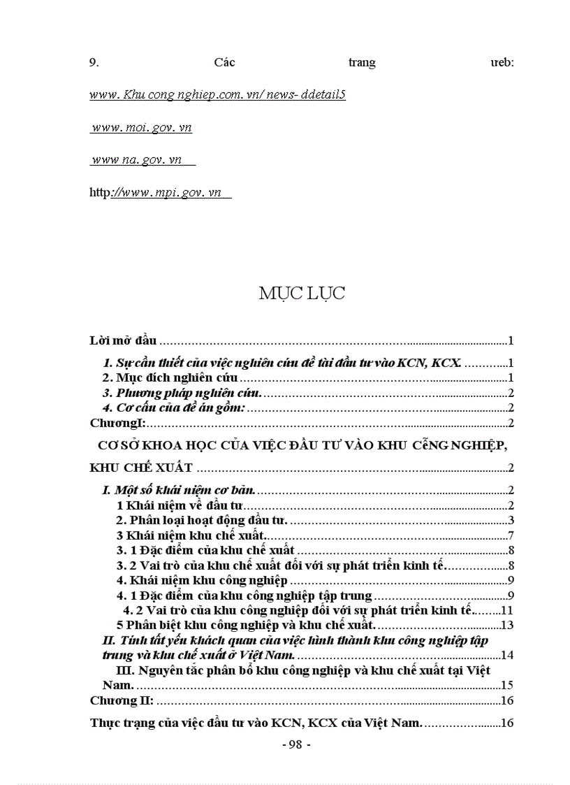 image for page Đầu tư vào Khu Công Nghiệp, Khu Chế Xuất