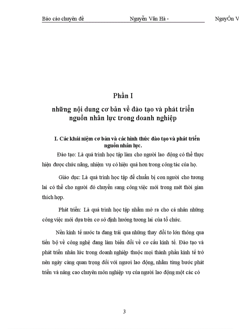 image for page Nâng cao hiệu quả công tác đào tạo và phát triển nguồn nhân lực tại Công ty Sông Đà I