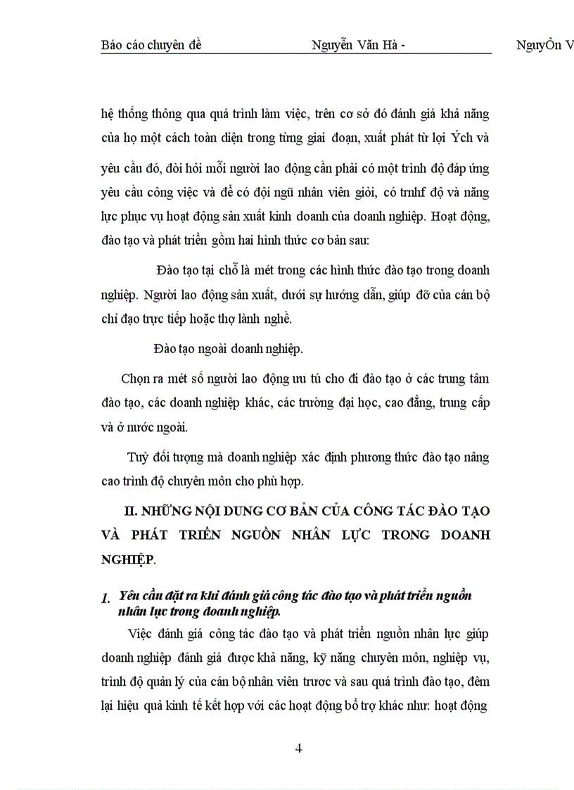 image for page Nâng cao hiệu quả công tác đào tạo và phát triển nguồn nhân lực tại Công ty Sông Đà I