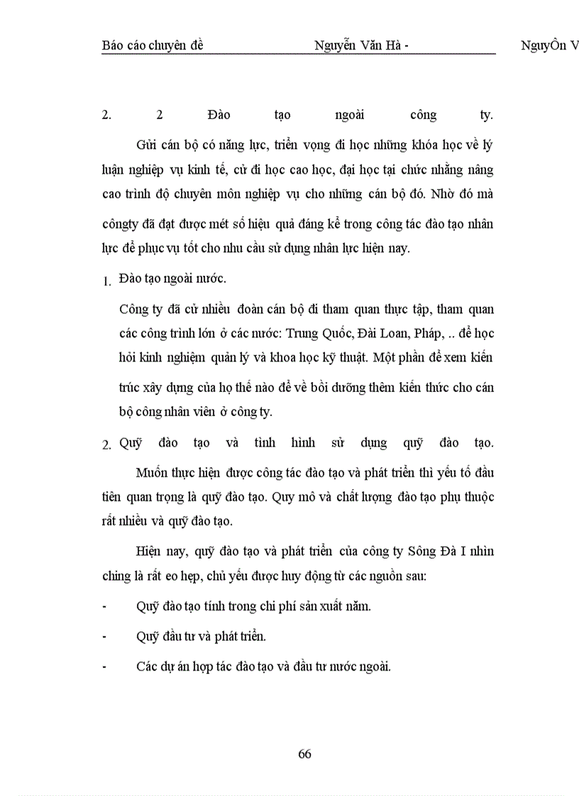 image for page Nâng cao hiệu quả công tác đào tạo và phát triển nguồn nhân lực tại Công ty Sông Đà I