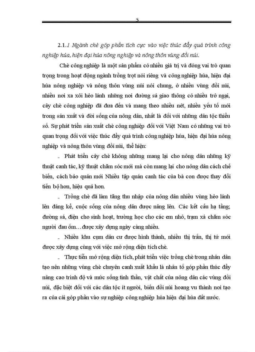 image for page Chiến lược mở rộng thị trường xuất khẩu sản phẩm cho ngành chè Việt Nam trong giai đoạn tới 2015