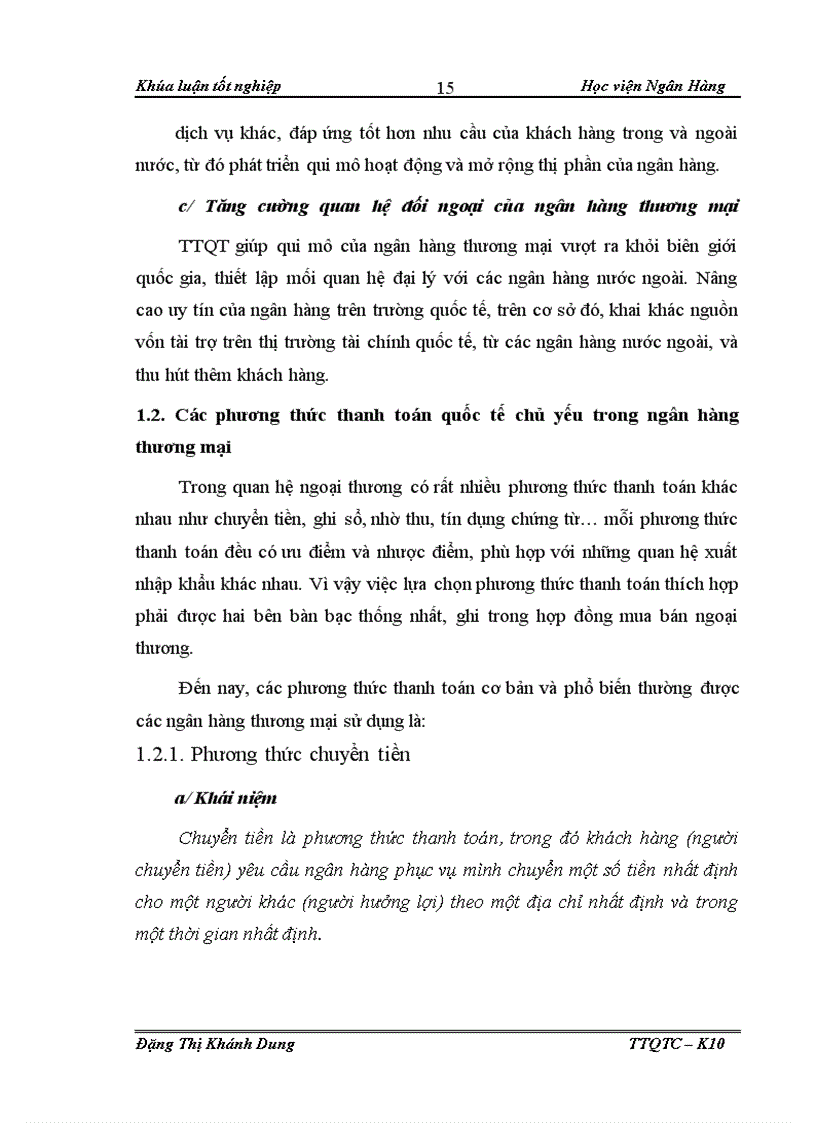 image for page Giải pháp nâng cao hiệu quả hoạt động thanh toán quốc tế tại chi nhánh Ngân hàng nông nghiệp và phát triển nông thôn tỉnh Hưng Yên