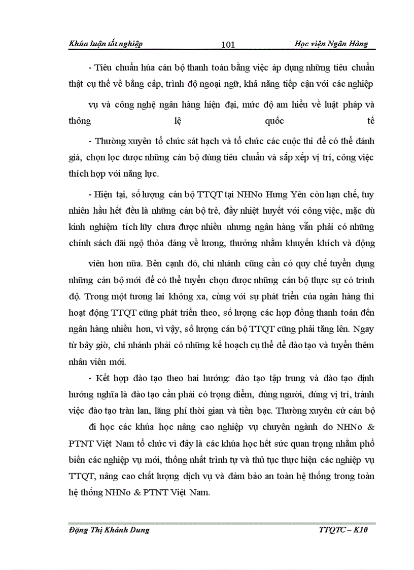 image for page Giải pháp nâng cao hiệu quả hoạt động thanh toán quốc tế tại chi nhánh Ngân hàng nông nghiệp và phát triển nông thôn tỉnh Hưng Yên
