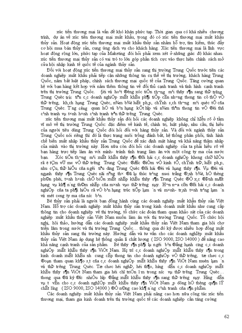 image for page Thực trạng xuất khẩu thủy sản Việt Nam sang thị trường Trung Quốc