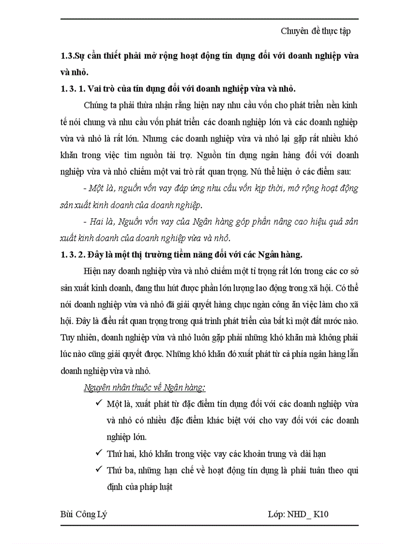 image for page Giải pháp mở rộng tín dụng đối với doanh nghiệp vừa và nhỏ tại Chi nhánh Ngân hàng Nông nghiệp và Phát triển Nông thôn Nam Hà Nội