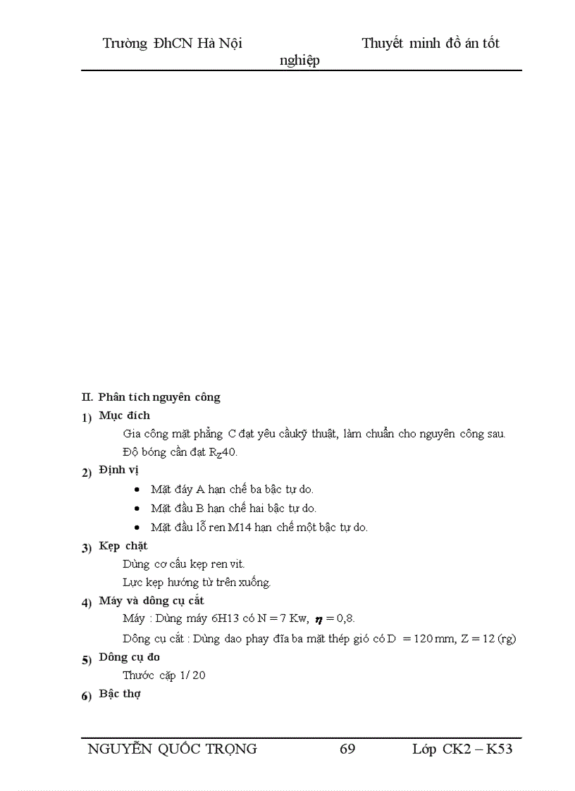 image for page Đồ án tốt nghiệp chi tiết Thân bơm cánh gạt.