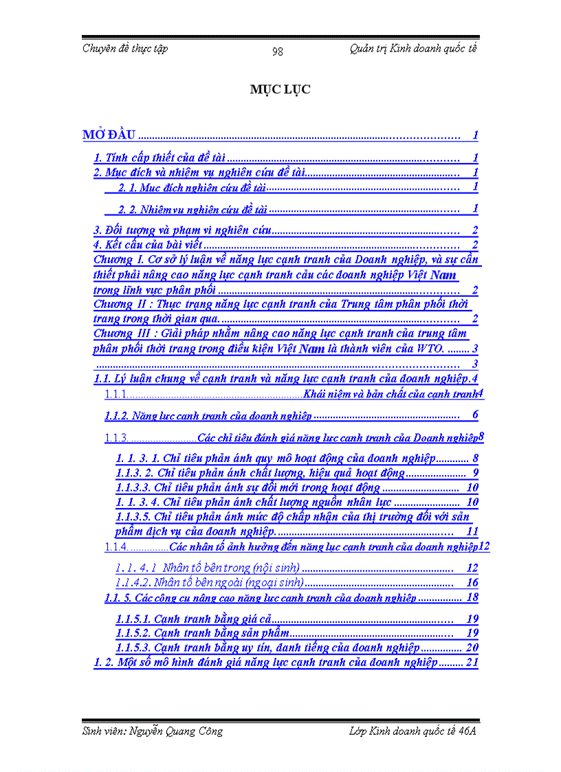 image for page Nâng cao năng lực cạnh tranh của trung tâm phân thối thời trang Winny (thuộc Công Ty Cổ Phần Tập Đoàn Phú Thái) trong điều kiện Việt Nam là thành viên của WTO