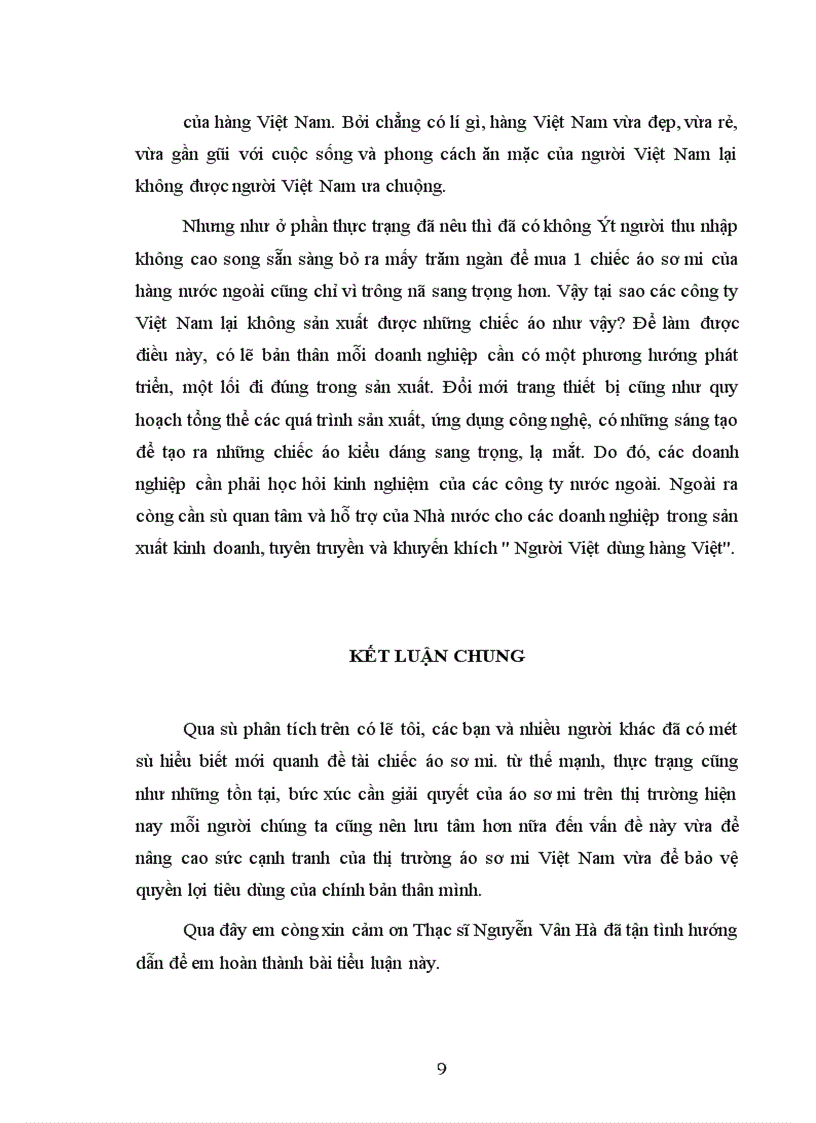 image for page Phân tích xu hướng tiêu dùng hiện đại với những nhãn hiệu quần áo Việt Nam và quốc tế đã tác động mạnh đến thói quen mặc áo sơ mi dựa vào cặp phạm trù nội dung - hình thức