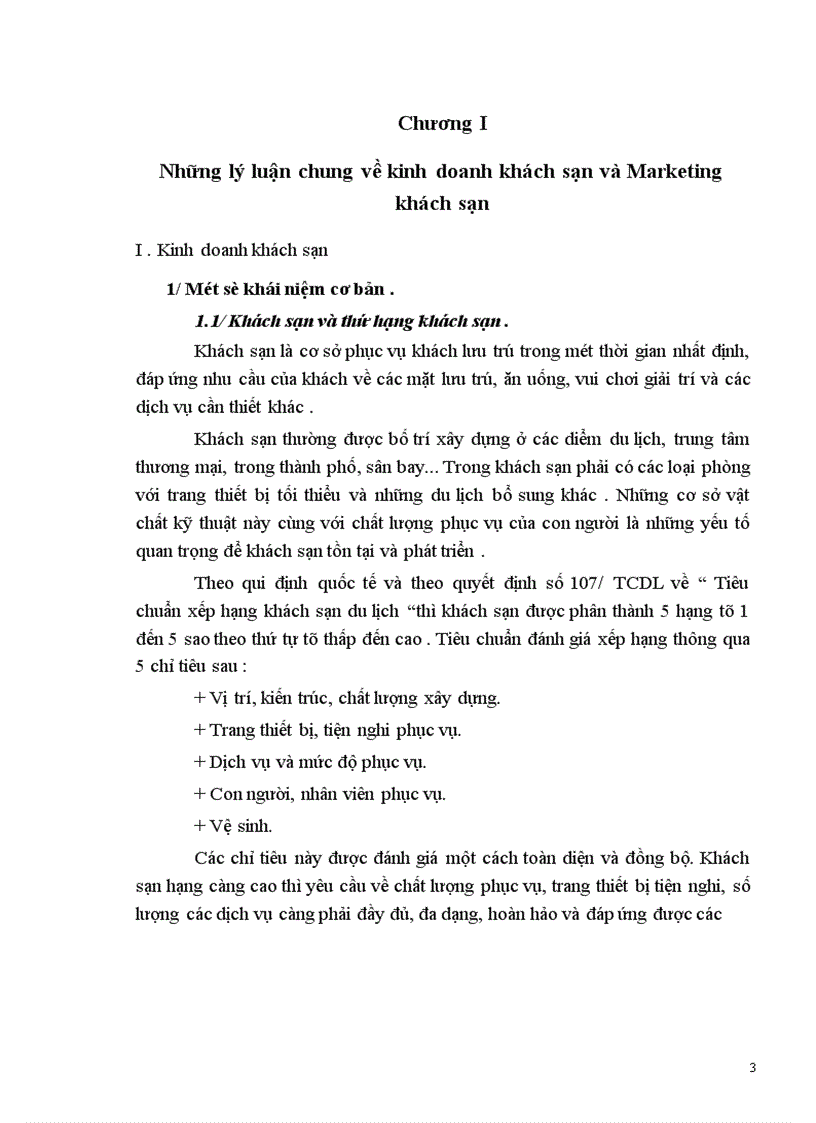 image for page Thực trạng và một số kiến nghị về hoạt động Marketing trong kinh doanh tại khách sạn Meliá Hà Nội