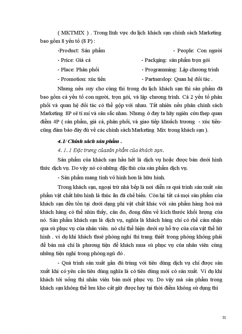 image for page Thực trạng và một số kiến nghị về hoạt động Marketing trong kinh doanh tại khách sạn Meliá Hà Nội