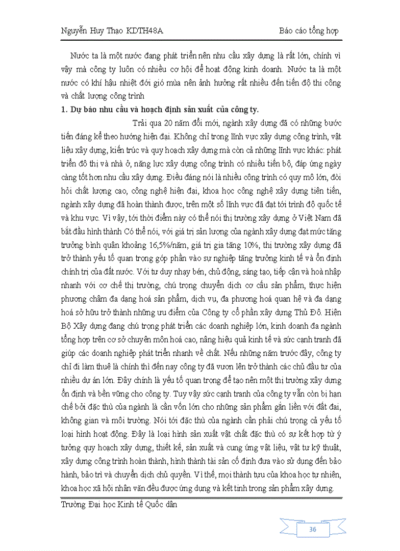 image for page Báo cáo tổng hợp về công ty Cổ phần Xây dựng Thủ Đô