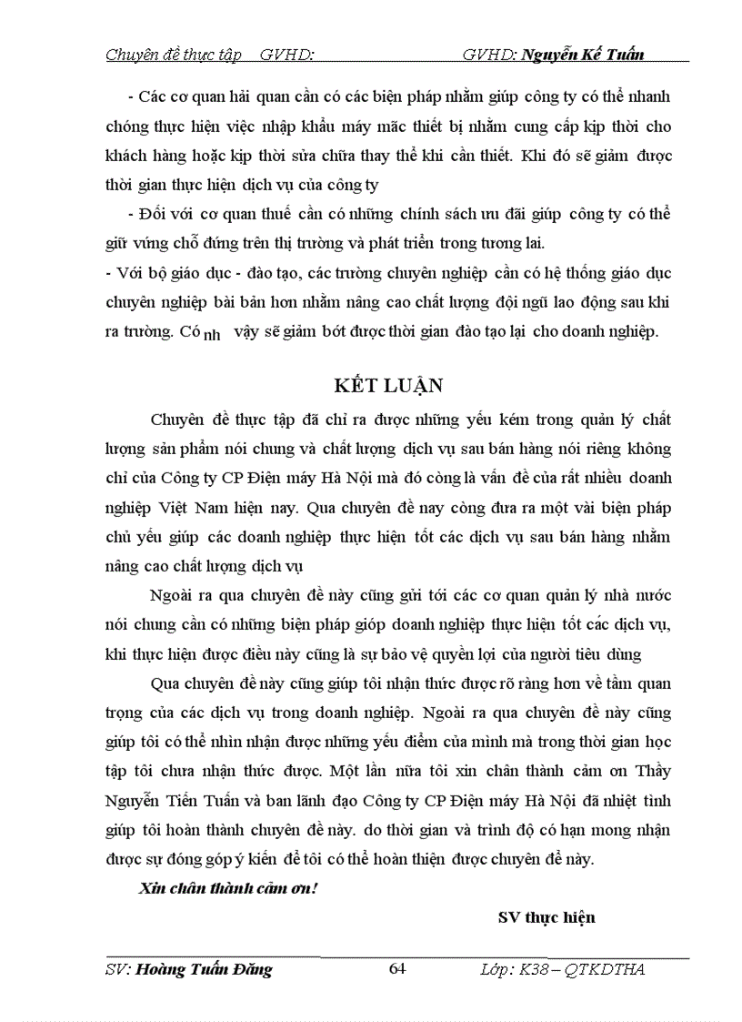 image for page Nâng cao chất lượng dịch vụ sau bán hàng để phát triển thị trường thang máy tại Công ty CP Điện Máy Hà Nội