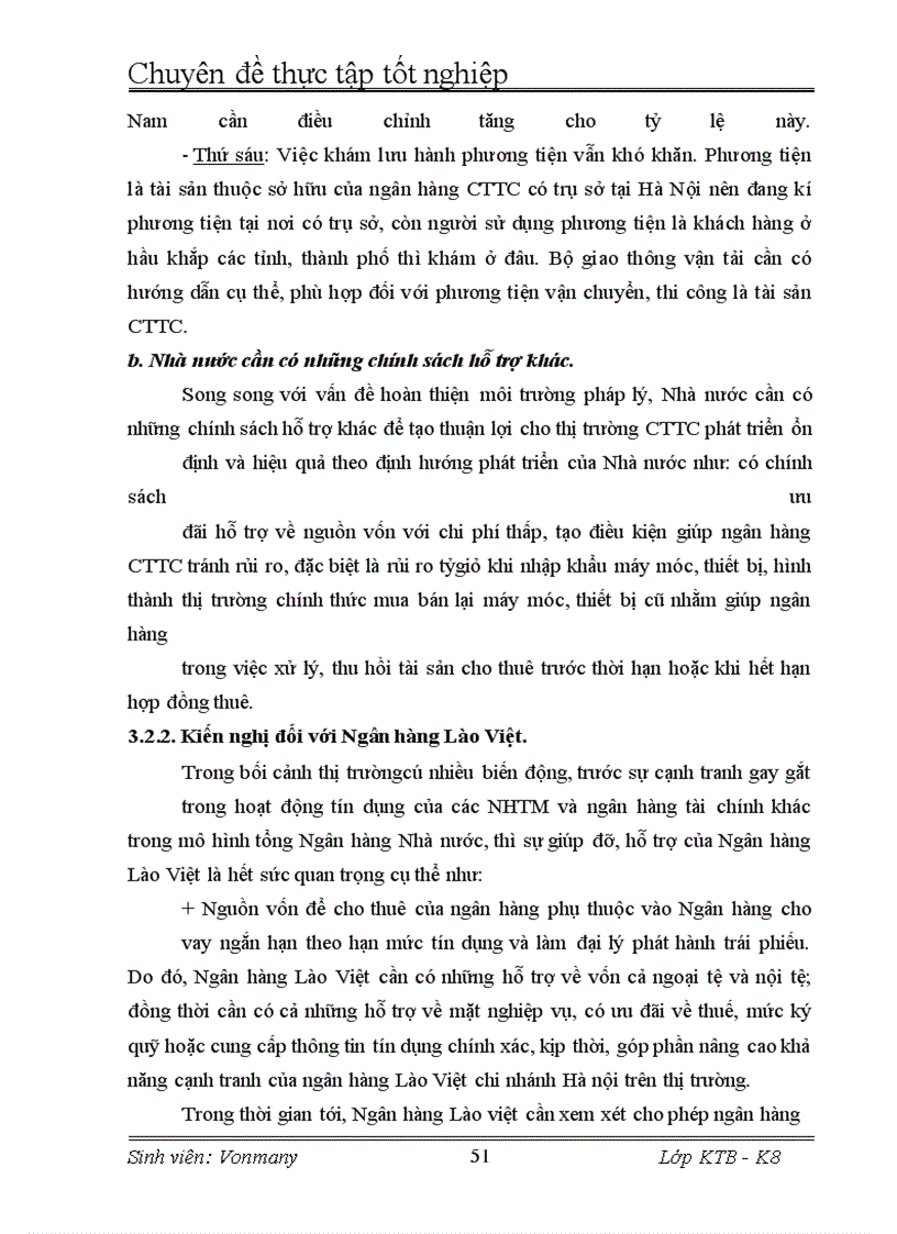 image for page Một số giải pháp hoàn thiện nghiệp vụ kế toán cho thuê tài chính tại ngân hàng Lào Việt chi nhánh Hà Nội